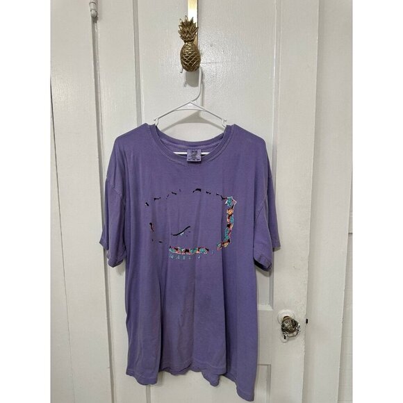 Comfort Colors size X-large purple t-shirt - Picture 1 of 10